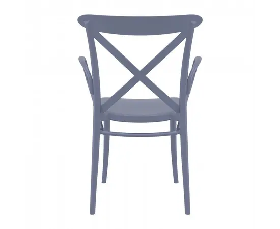 სავარძელი მუქი ნაცრისფერი Sky Pearl 87x51x44 სმ