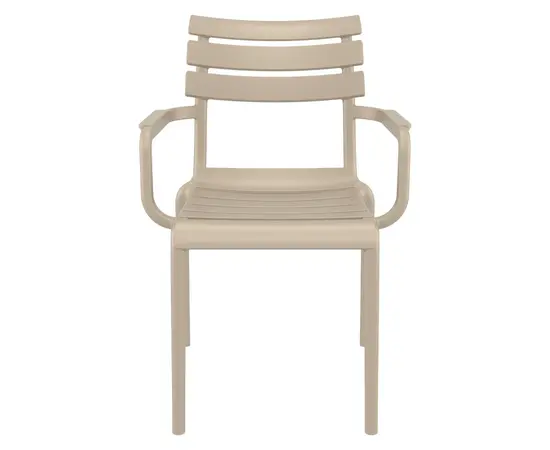 Кресло Paris 84x59x58 см cеро-коричневый