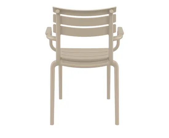 Кресло Paris 84x59x58 см cеро-коричневый