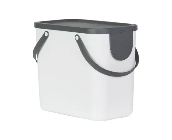 ნაგვის დასახარისხებელი კონტეინერი Rotho Albula თეთრი 25 ლ