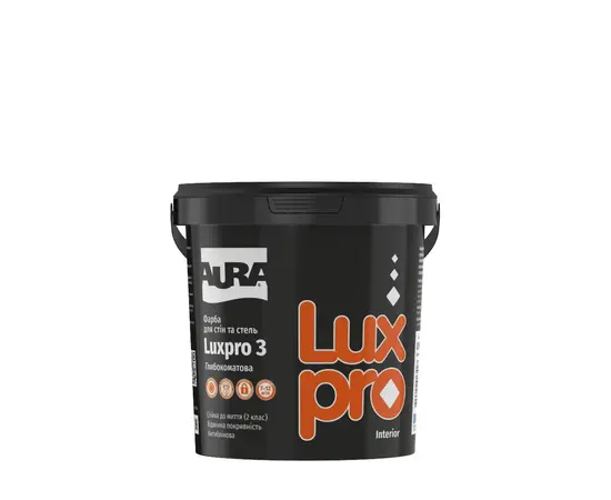 Paint for walls an ceilings Aura Luxpro 3 New 4.75 L White