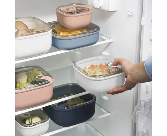 პლასტმასის კონტეინერი Rotho ELA ლურჯი 1 ლ