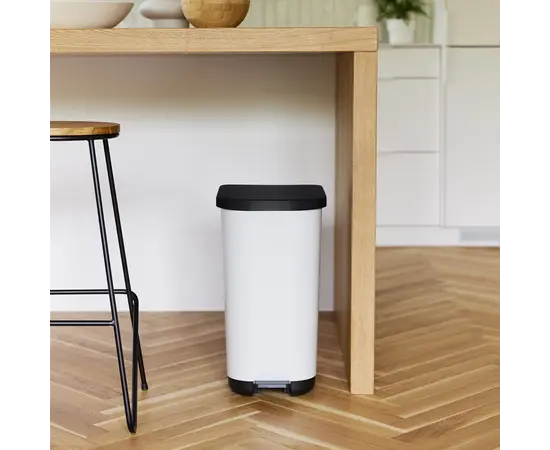 ნაგვის ურნა პედლით Rotho RIBO თეთრი 35 ლ