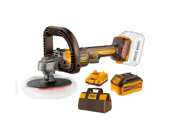 საპრიალებელი მანქანა აკუმულატორის Ingco APLI20181