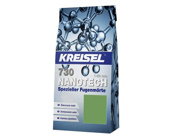 Затирка Kreisel Fuga Nanotech 730 22A зеленая 5 кг