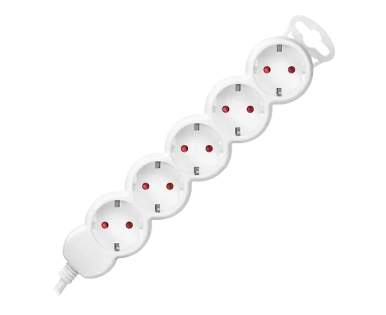 დამაგრძელებელი ORNO 5х3მ 3x1.0მმ Schuko თეთრი