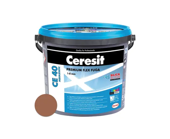 Затирка Ceresit Aquastatic CE 40 2 кг сиена