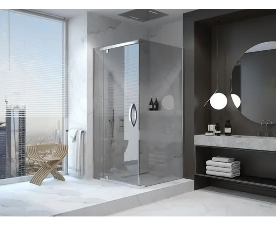 საშხაპე კუთხე TM IVA 120x90x200სმ ტონირებული