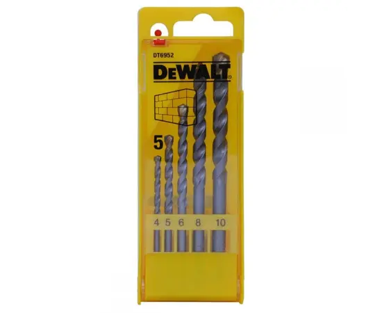 Set of drills for concrete DeWalt DT6952-QZ 4-10 mm 5 pcs