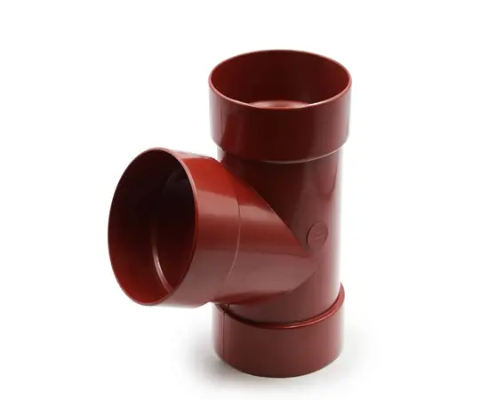 მილის სამკაპი RainWay 67° 100 მმ წითელი