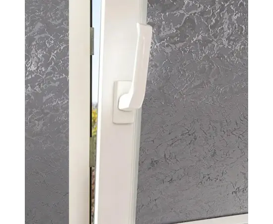 Roller shade dark grey Delfa СРШ-01МП-79508 77(73)/170 cm