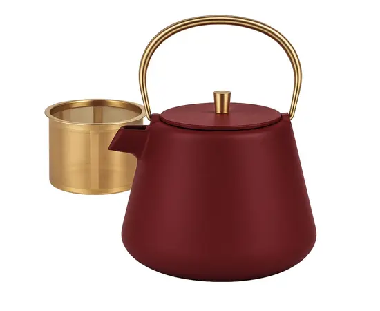 Cast iron teapot BERLLONG 1.2 liters