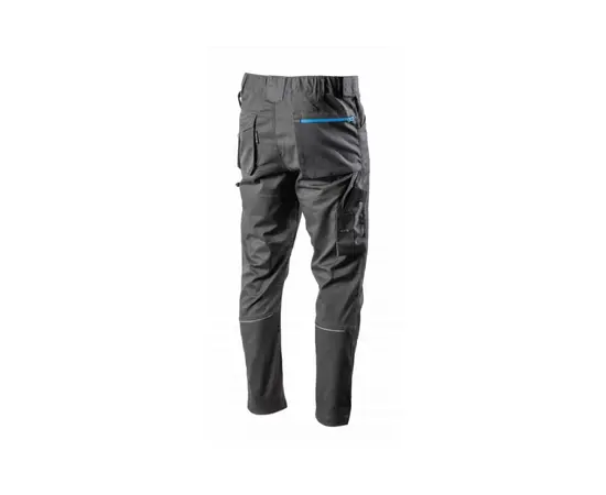 Work trousers gray Hogert HT5K809 XL