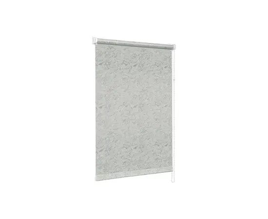 Roller shade grey Delfa СРШ-01МЭ-29507 61(57)/160 cm