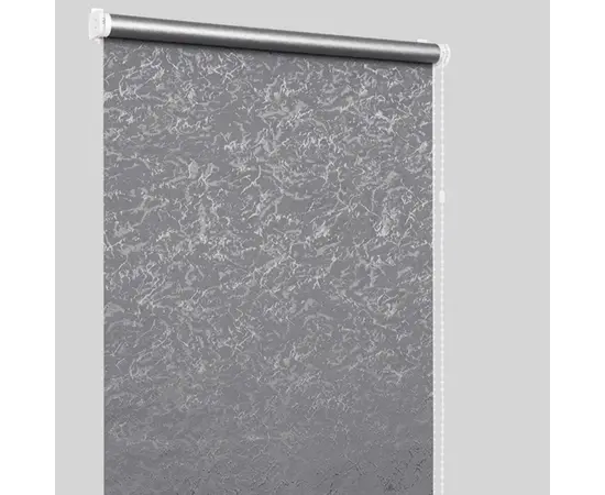 Roller shade dark grey Delfa СРШ-01МП-79508 52(48)/170 cm
