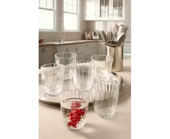 ჭიქების ნაკრები Pasabahce Diony 952760 6ც 320მლ