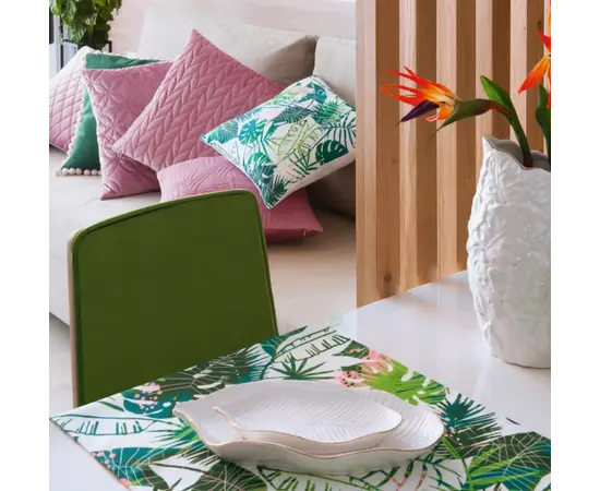 მაგიდის რანერი MY HOME 40X150 სმ TROPICAL