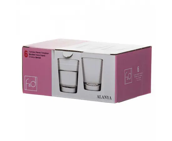 ჭიქა არყის Pasabahce ALANIA 6ც