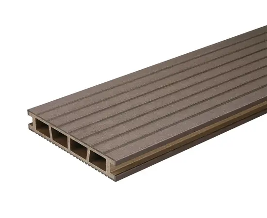 ტერასის დაფა BERGDECK WOOD Nut Brushed 1ც=0,36მ² 150x25x2400 მმ
