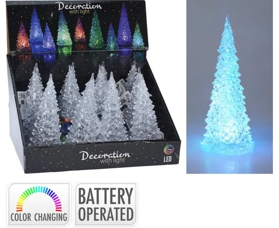საახალწლო მორთულობა ნაძვი xmas tree acrylic with colour green