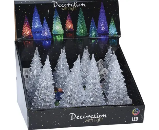 საახალწლო მორთულობა ნაძვი xmas tree acrylic with colour green