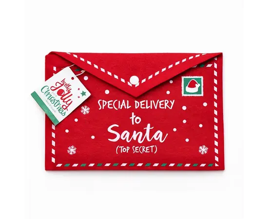 საახალწლო დეკორაცია კონვერტი