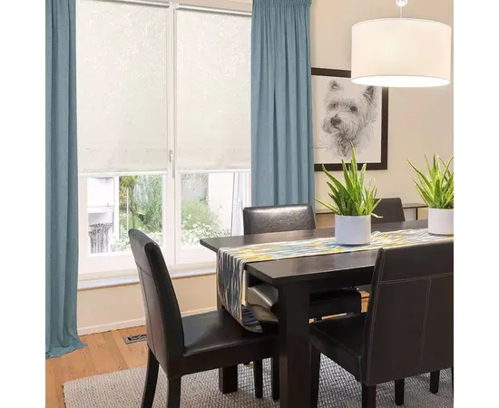 Roller shade white Delfa СРШ-03П-79505 160x170 cm