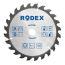 Saw blade for wood Rodex RTS40180 40T 180 mm