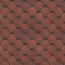 Bituminous roof tile Technonicol 6S4X21-1494RUS red