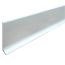 Skirting board from aluminum Profil Center LED Best Deal 3/80 2500x80x10.3 mm white