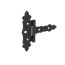 Петля декоративная для ворот Domax ZOB C 75x35x130x2,0 black