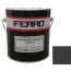 Краска антикоррозионная для металла Ferro 3:1 глянцевая черная 3 кг