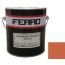Краска антикоррозионная для металла Ferro 3:1 матовая оранжевая 3 кг