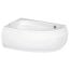 Asymmetric bathtub CERSANIT  JOANNA 150x95, left, white