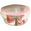 Container glass with a plastic lid YXGD-770 ml