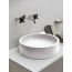 Washbasin countertop Valadares ''Malibu white'' D42 cm