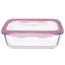 Container glass with a plastic lid CFGD-700 ml