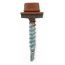 Self-tapping screws with drill Koelner 4,8x28 for wood with EPDM washer 20 pcs B-OD-48028T8004