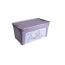Контейнер с декором Aleana Smart Box 27л фиолетовый
