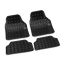 Floor mats Bottari 4 pcs Black Chrome Stripes 17145