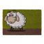 Mat Hamat Ruco Print Welcome Sheep Green 40x60 cm