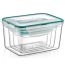 Set of containers for products Irak Plastik Fresh box LC-355 4 pc