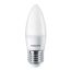 Лампа PHILIPS LED E27 6W 620Lm 827 B35
