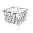 Steel basket Koopman 32x29x19cm black