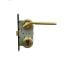 Set handle and lock BT Group EFES AGB 70 mm. bronze