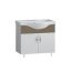 Floor cabinet with washbasin Denko Trend 55 Ash Grey