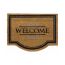 Rug Hamat BV Coco Classic Welcome Naturel 60x80