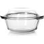 Glass Round Casserole Pasabahce With Lid 959033 -6