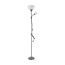 Floor lamp VIRONE URLAR L1750 1 E27 E14 gray