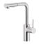 Kitchen faucet KFA DUERO BASIC INOX with pull-out spout